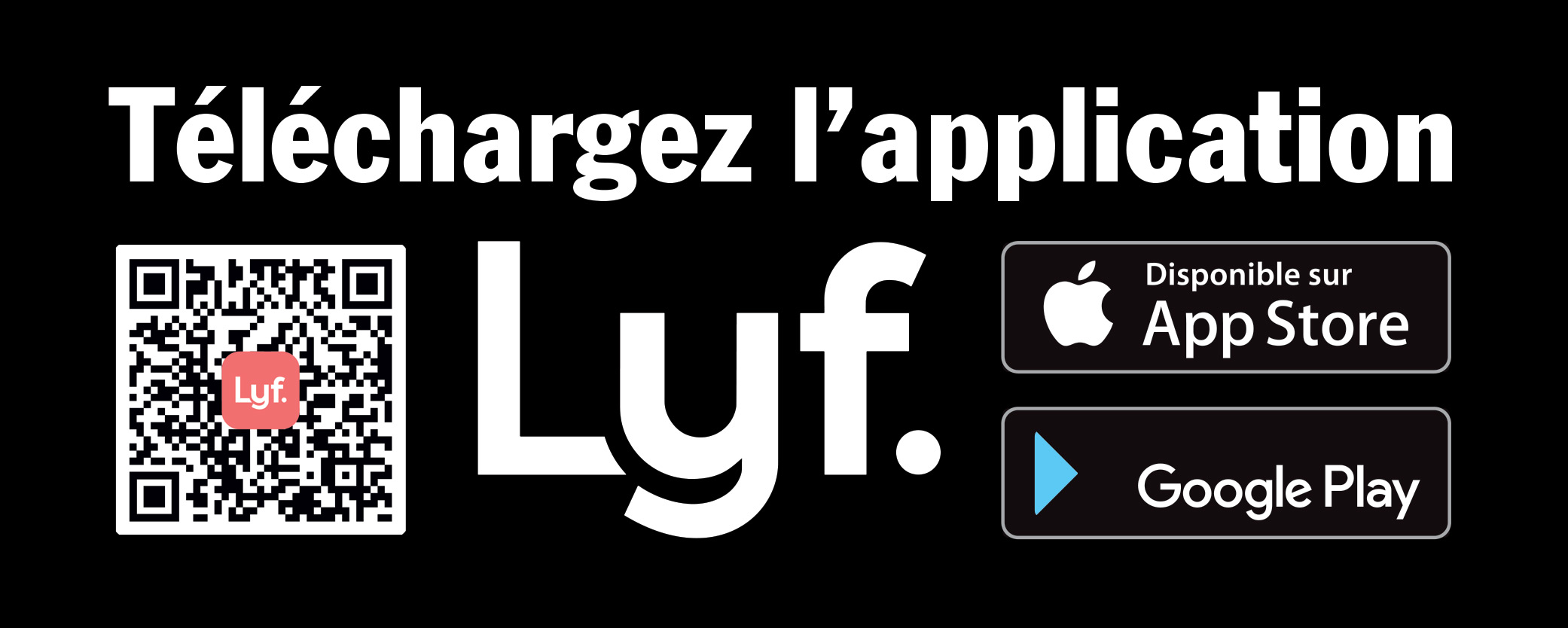 Téléchargez l'application LYF