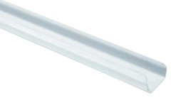 Clé de finition PVC blanc pour poteau - H. 2,55 m x L. 20 mm - Brico Dépôt