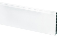 Panneau clôture PVC blanche - L. 3 m x H. 2 cm x Ép. 30 mm - Brico Dépôt