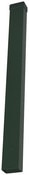 Poteau rectangulaire vert pour grillage H. 1,5 m - section 60 x 40 mm - Blooma - Brico Dépôt
