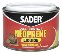 Colle contact néoprène liquide* - 250 ml - Sader - Brico Dépôt