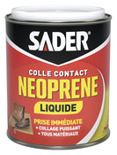 Colle contact néoprène liquide - 750 ml - Sader - Brico Dépôt