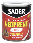 Colle contact néoprène gel - 750 ml - Sader - Brico Dépôt