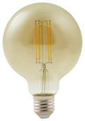 Ampoule à filament LED globe E27 60W 4000K - Diall - Brico Dépôt