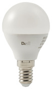 Ampoule LED mini globe E14 40W 2700K - Diall - Brico Dépôt