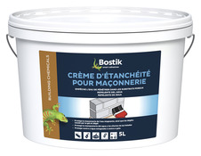Crème d'étanchéité pour maçonnerie - 5 L - Bostik - Brico Dépôt