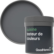 Testeur peinture cuisine acrylique mat gris Hamilton 50 ml - GoodHome - Brico Dépôt