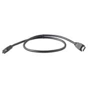 Câble HDMI mâle/mâle noir - L. 0,75 m - Brico Dépôt