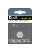 Pile bouton lithium CR2016 - Diall - Brico Dépôt