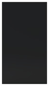 Façade 1 porte "Pasilla" noir l.39,7 x h.71,5 cm - GoodHome - Brico Dépôt