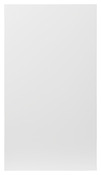 Façade 1 porte "Balsamita" blanc l.39,7 x h.71,5 cm - GoodHome - Brico Dépôt