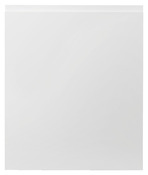Façade 1 porte "Garcinia" blanc l.59,7 x h.71,5 cm - GoodHome - Brico Dépôt