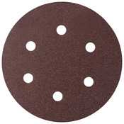 U. Fit 5 disques abrasifs perforés grains 120 velcro diamètre 150 - Universal - Brico Dépôt