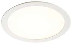 Spot LED rond extra-plat 22 W - Blanc - Colours - Brico Dépôt