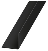 Cornière PVC noir - 30 x 30 mm x 2,50 m - Brico Dépôt