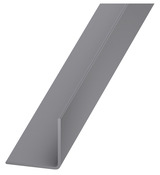 Cornière PVC gris alu - 15 x 15 mm x 2 m - Brico Dépôt