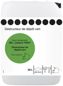 Anti-dépôt verts tous supports - 20 L - Brico Dépôt