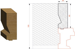 Tapée d’isolation pour fenêtre bois Ép.65 mm - GoodHome - Brico Dépôt