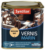 Vernis marin 0,5 l mat incolore - Brico Dépôt
