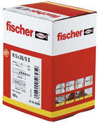 Chevilles à clou "N" - 5 x 30 mm - Boîte de 100 - Fischer - Brico Dépôt