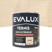 Vernis extérieur 0,75 L incolore mat - Evalux - Brico Dépôt