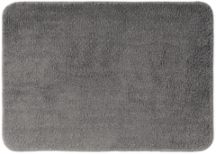 Tapis de bain "Smooth" gris clair - 50 X 70 cm - Brico Dépôt