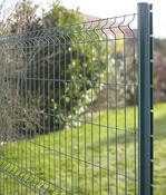 Panneau de clôture grillagée larg. 2 x haut. 1,53 m - Brico Dépôt
