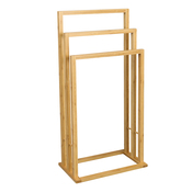 Porte serviette en bambou à poser - P. 24, 3 cm x H. 82 cm x l. 40,3 cm - Brico Dépôt