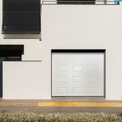 Bas de porte pour garage en aluminium avec brosse à visser - L. 2,5 m -  Brico Dépôt