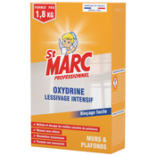 Lessive en poudre "Saint Marc Oxydrine Pro" - 1,8 kg - Saint Marc - Brico Dépôt