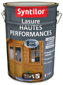 Lasure incolore 5 L 12m²/L - Intérieur et extérieur - satin - Syntilor - Brico Dépôt