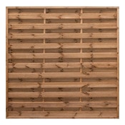 Panneau de clôture en bois - : H. 1,80 x L. 1,80 m - Brico Dépôt