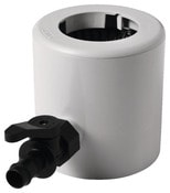 Récupérateur d'eaux pluviales à clapet en PVC Ø 80 mm gris - Brico Dépôt