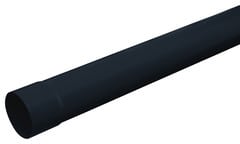 Descente de gouttière ronde PVC gris anthracite Ø 80 - 2 mètres - First - Brico Dépôt