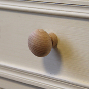 Bouton de meuble "Pine" en bois - Ø 35 mm - Brico Dépôt