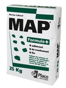 Mortier adhésif MAP plaques de plâtre - sac de 25 kg - Placoplâtre - Brico Dépôt