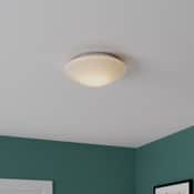 HONWELL Plafonnier LED à Piles Salle de Bains Éclairage Plafonnier  Télécommandée Lumière LED de Plafond sans Fil pour Bain, Escalier,16  Couleur : : Luminaires et Éclairage