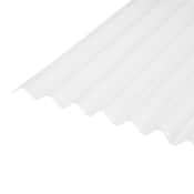 Plaque PVC ondulée L: 200 cm. l: 95 cm. Épaisseur - Brico Dépôt