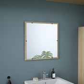 Miroir decor scandinave "style" l.60 x h.60 x p.2 cm - Brico Dépôt