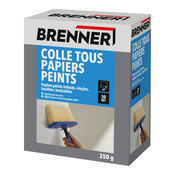 Colle tous papiers peints intissés, vinyles - carton 250 G - Brenner - Brico Dépôt