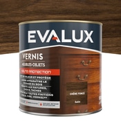 Vernis meuble chêne foncé - 0,5 L satin - Evalux - Brico Dépôt