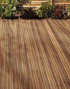 Lame de terrasse en bois brun - 240 X 9,5 X 20 cm - Brico Dépôt