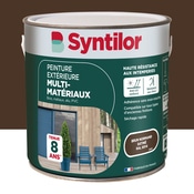 Peinture extérieure multi-matériaux - Brun normand - 2 L - Syntilor - Brico Dépôt