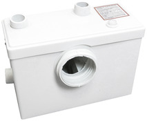 Broyeur WC puissance 600 W avec moteur haute résistance en aluminium - Pulsosanit - Brico Dépôt