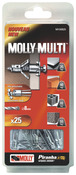 25 chevilles metal molly multi 4 x 37 - Molly - Brico Dépôt
