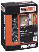 100 chevilles métal Molly Pro M4x33 - Molly - Brico Dépôt