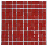 Mosaïque mix rouge - l. 30 x L. 30 cm - Brico Dépôt
