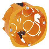 Boîte cloison sèche simple, à fixer sur une cloison creuse, Ø 68 mm Prof. 40 mm - Debflex - Brico Dépôt