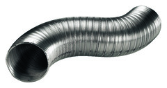 Tube compact conduit de ventilation GAZ - Ø 132-139 mm L. extensible de 0,45 à 1,5 m - Westaflex - Brico Dépôt
