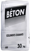 Béton pour scellements courants - sac de 30 kg - Brico Dépôt